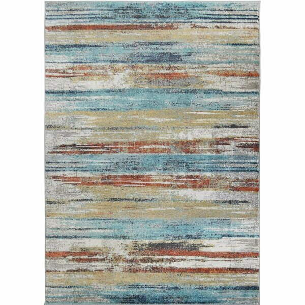 Sleep Ez 7 ft. 10 in. x 9 ft. 10 in. Barcelona Grenada Area Rug - Multi Color SL3082715